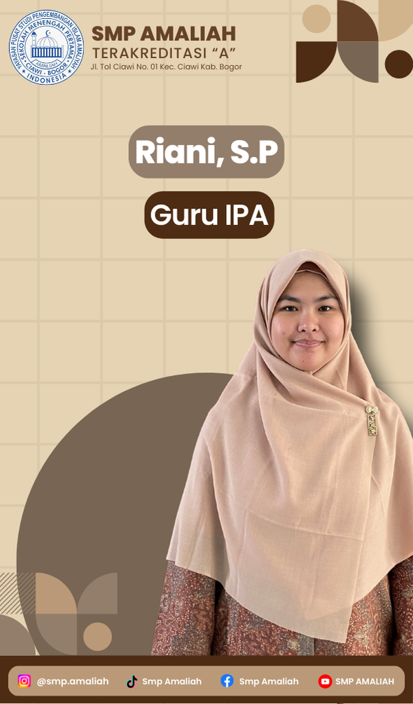 Riyani, S.P, M.T.P. Gr